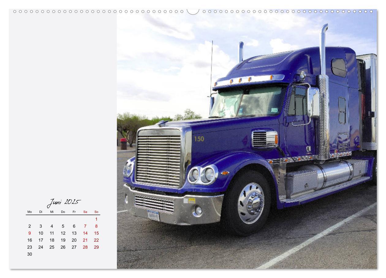 Bild: 9783435337798 | Langhauber. Coole Trucks in den USA (Wandkalender 2025 DIN A2...