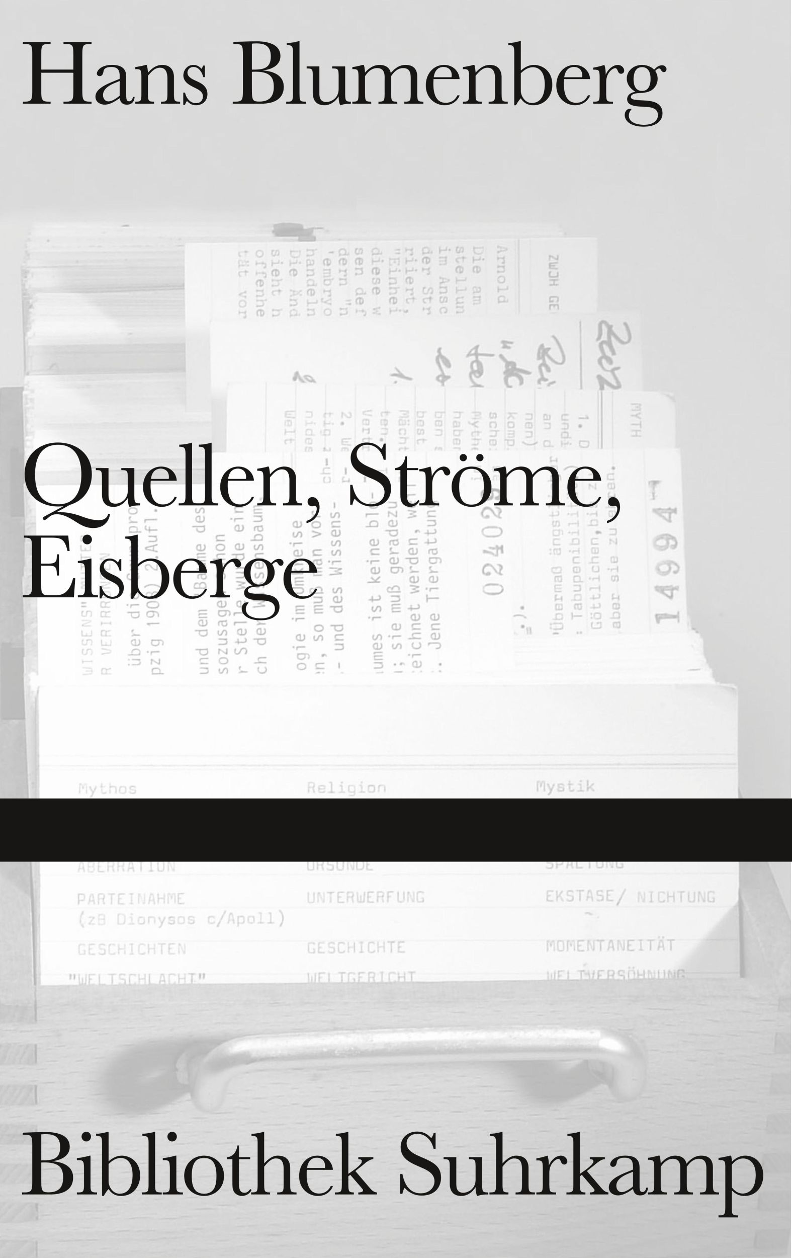 Cover: 9783518224694 | Quellen, Ströme, Eisberge | Über Metaphern | Hans Blumenberg | Buch