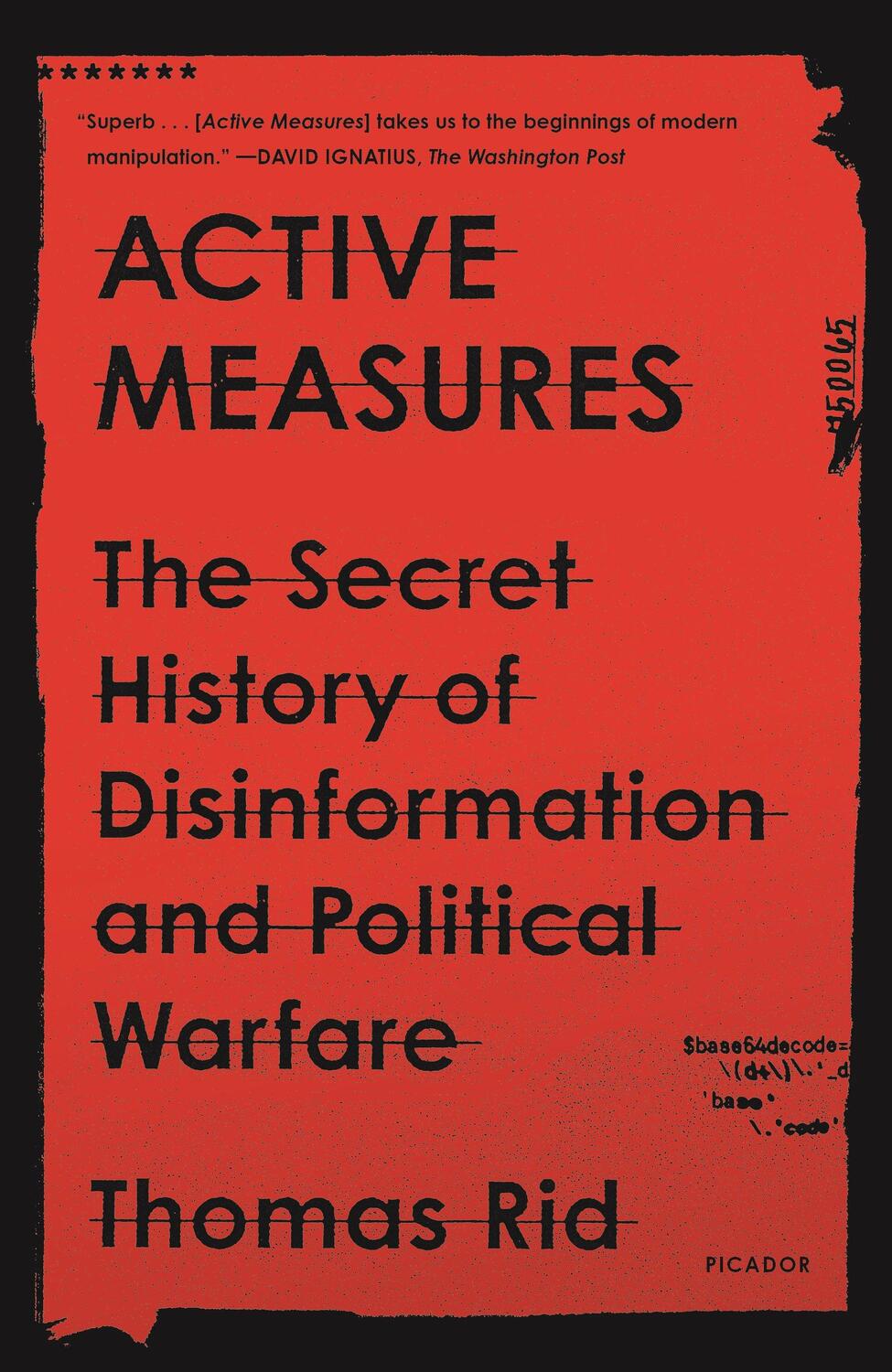 Cover: 9781250787408 | Active Measures | Thomas Rid | Taschenbuch | Kartoniert / Broschiert