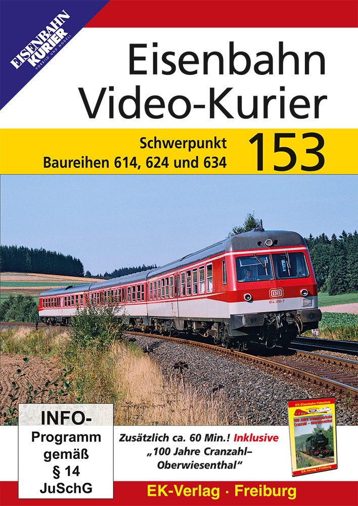 Cover: 4018876085539 | Eisenbahn Video-Kurier. Tl.153, DVD-Video | DVD | DVDBOX | 105 Min.