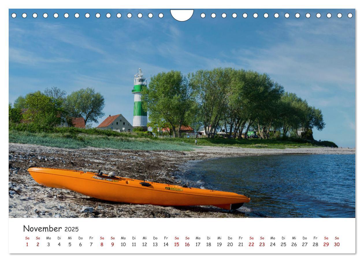 Bild: 9783383966606 | Kieler Förde genießen (Wandkalender 2025 DIN A4 quer), CALVENDO...