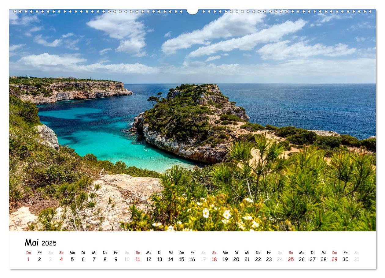 Bild: 9783435609024 | Wildes und romantisches Mallorca (Wandkalender 2025 DIN A2 quer),...