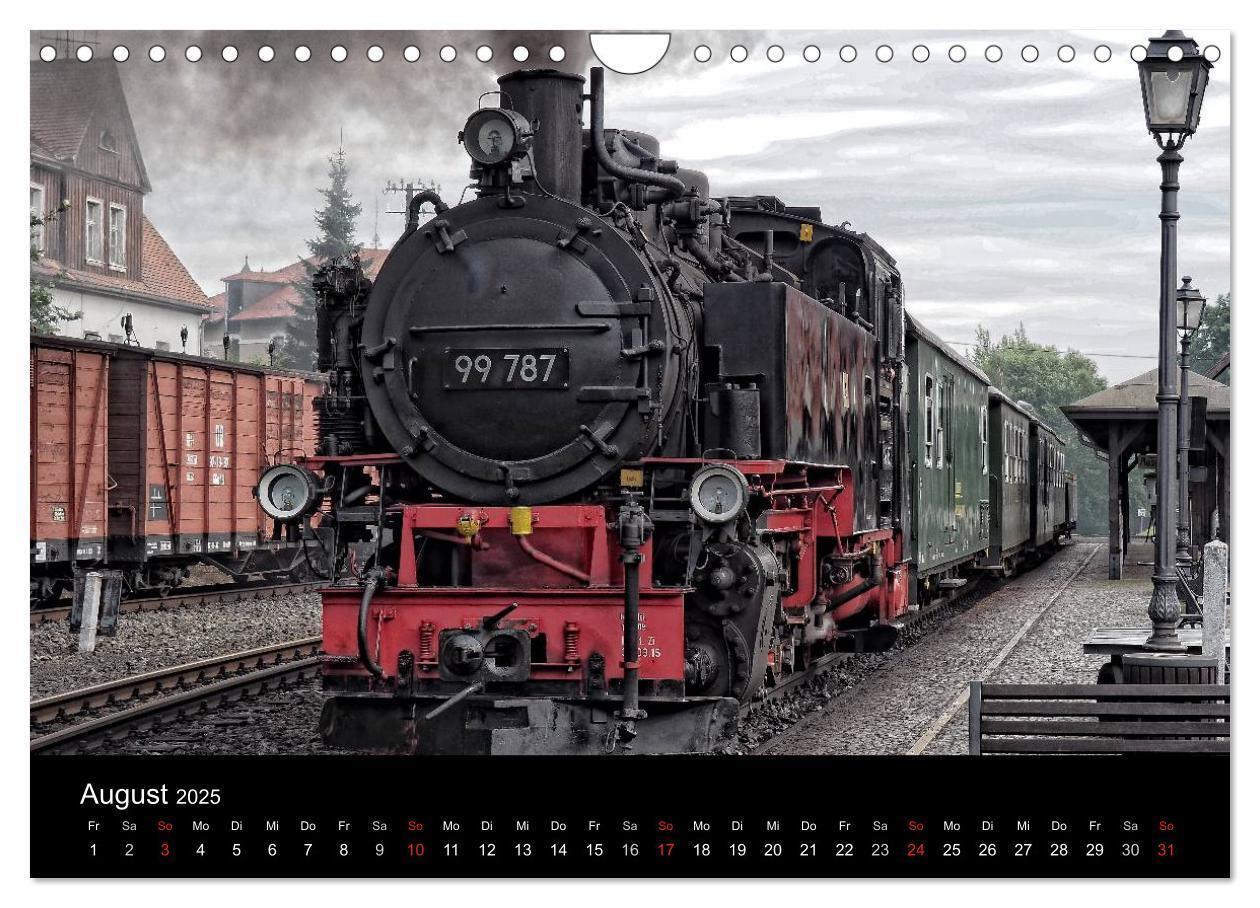 Bild: 9783435573110 | Ein Jahr mit der Schmalspurbahn aus Zittau (Wandkalender 2025 DIN...