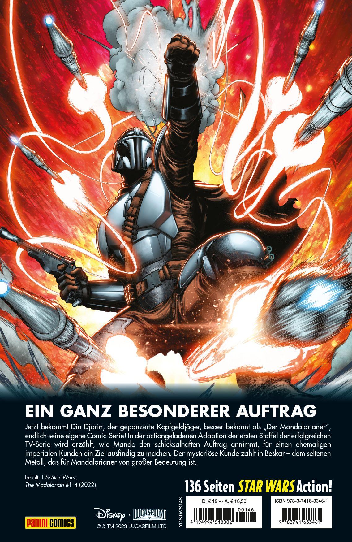 Rückseite: 9783741633461 | Star Wars Comics: The Mandalorian | Bd. 1: Das ist der Weg | Buch