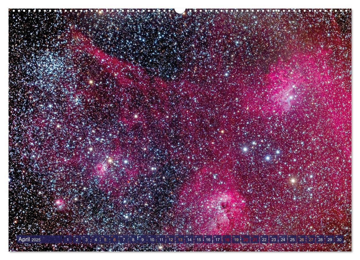 Bild: 9783435055029 | Galaxien, Sterne und Nebel: Leuchten aus dem All (Wandkalender 2025...