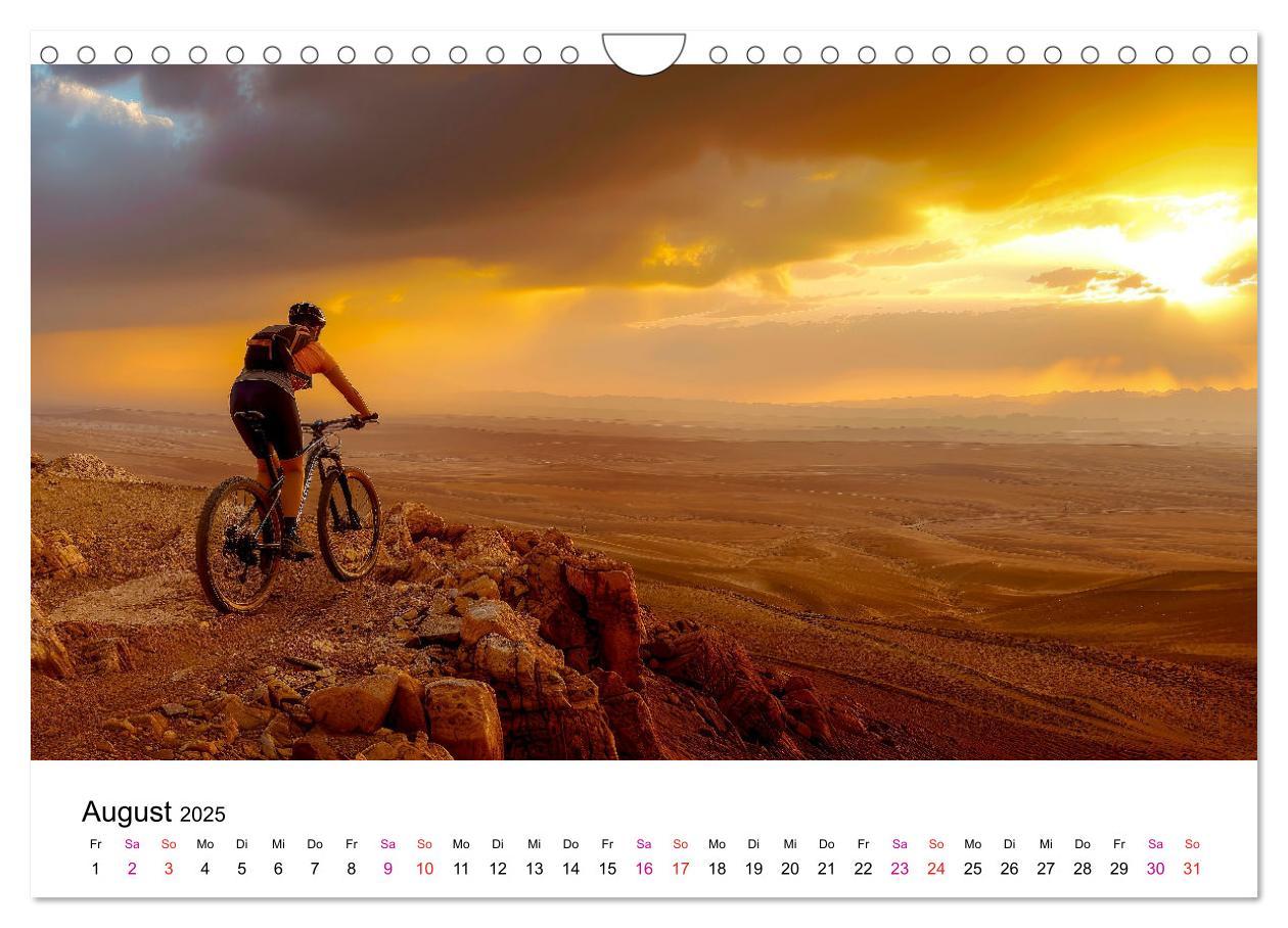 Bild: 9783457149843 | Mountainbike Erlebnisse (Wandkalender 2025 DIN A4 quer), CALVENDO...