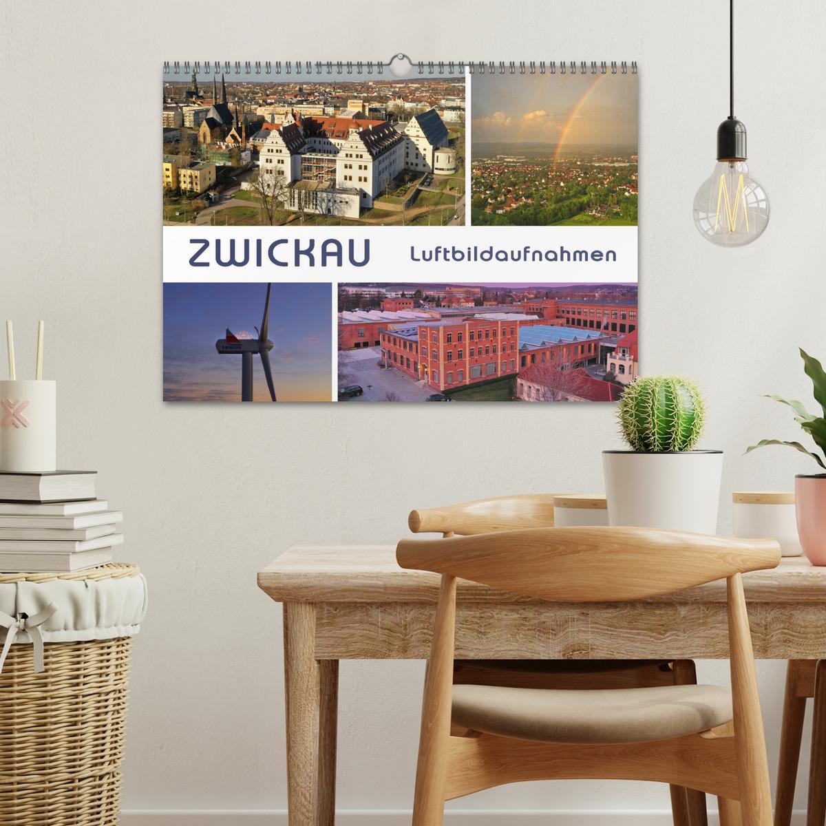 Bild: 9783383947278 | Zwickau - Luftaufnahmen (Wandkalender 2025 DIN A3 quer), CALVENDO...