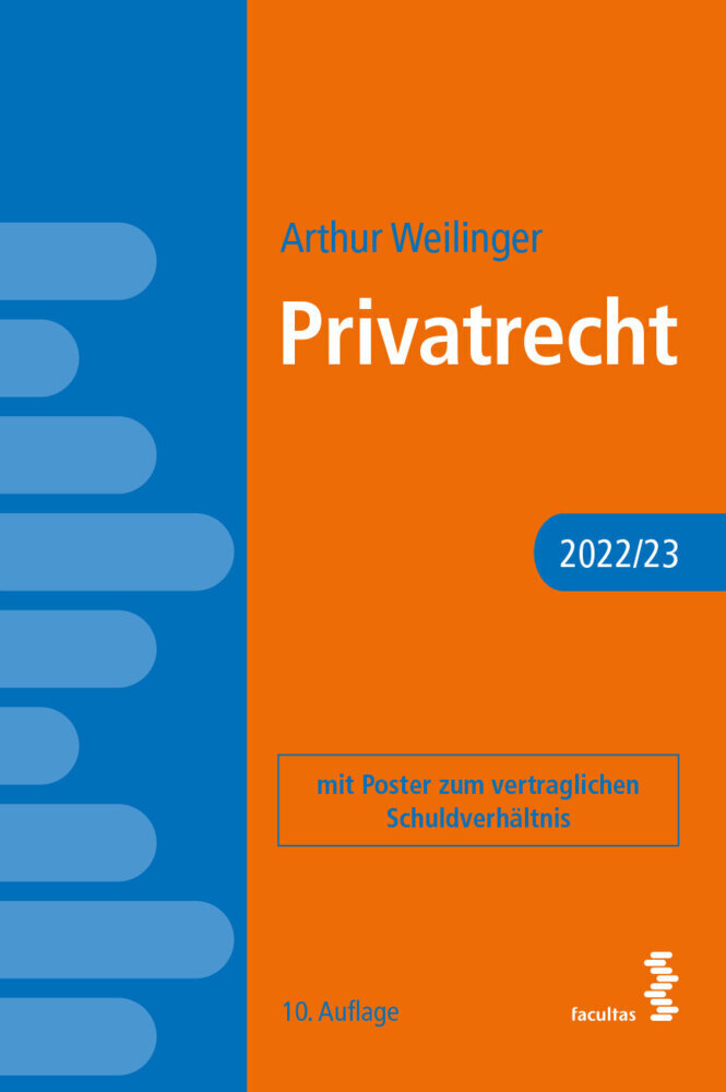 Cover: 9783708923185 | Privatrecht | mit Poster zum vertraglichen Schuldverhältnis | Buch