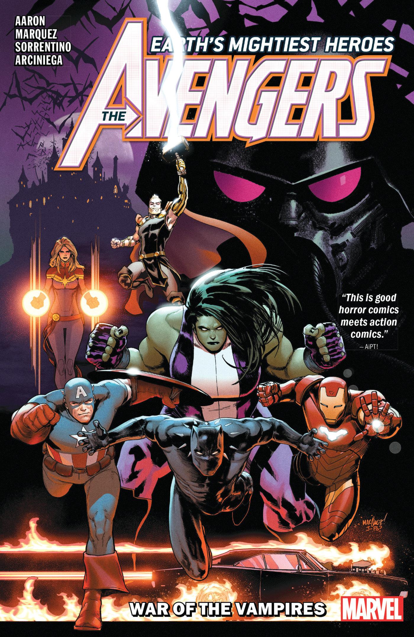 Cover: 9781302914615 | Avengers by Jason Aaron Vol. 3: War of The Vampire | Jason Aaron