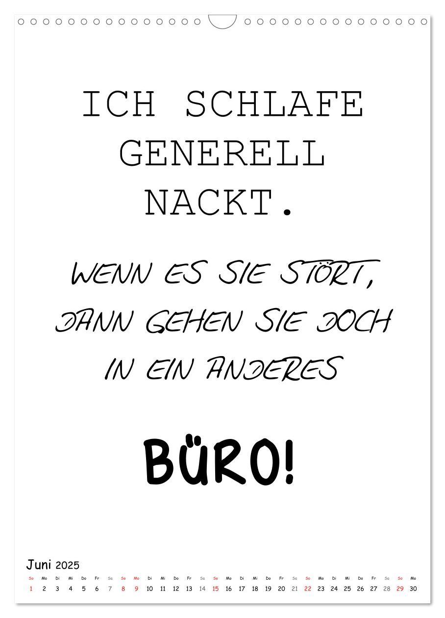 Bild: 9783435959075 | Typo-Kalender für das Büro. Gemeine und lustige Sprüche...