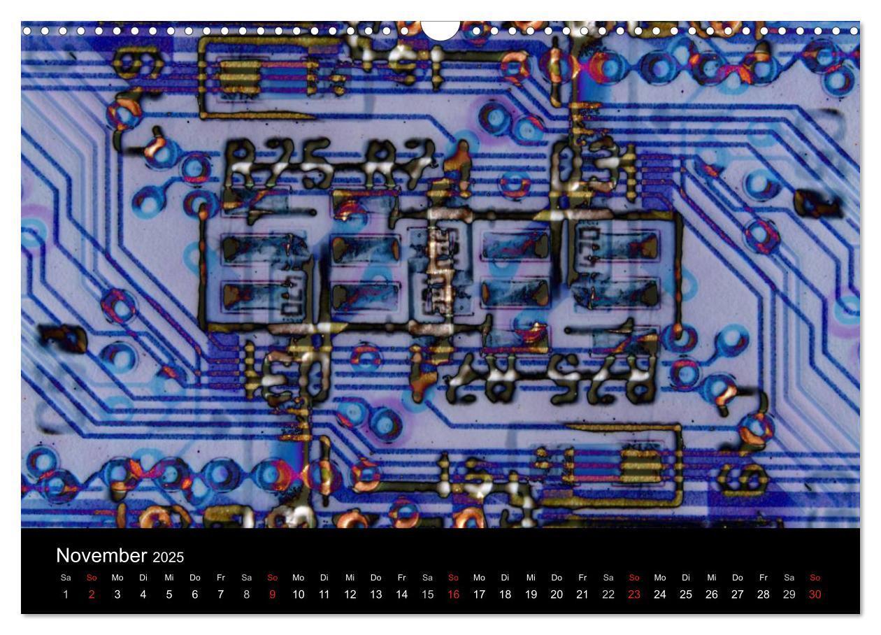 Bild: 9783435828685 | Computer ganz nah (Wandkalender 2025 DIN A3 quer), CALVENDO...