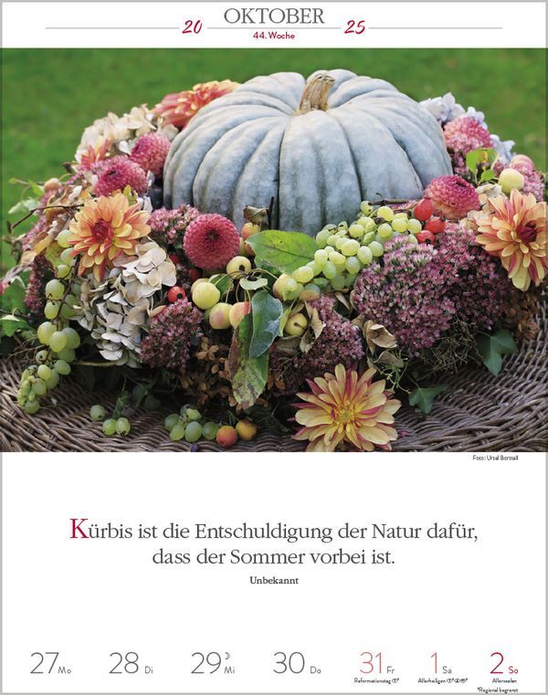 Bild: 9783731879497 | Literaturkalender Gartenlust 2025 | Korsch Verlag | Kalender | 54 S.