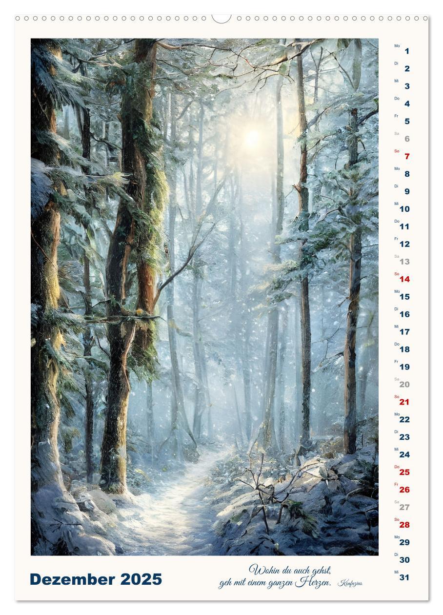 Bild: 9783435877331 | Wege der Fantasie (Wandkalender 2025 DIN A2 hoch), CALVENDO...