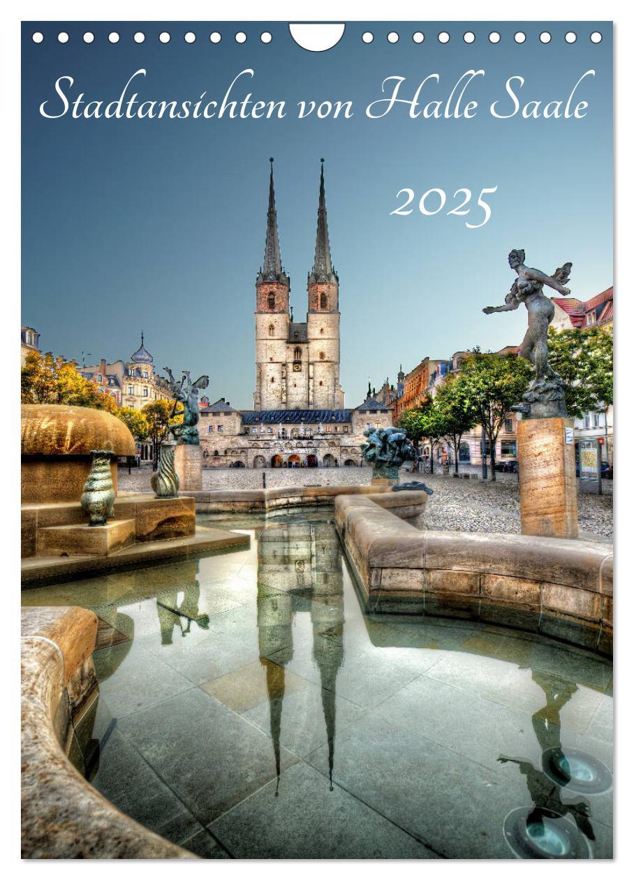 Cover: 9783457039076 | Stadtansichten von Halle Saale 2025 (Wandkalender 2025 DIN A4...