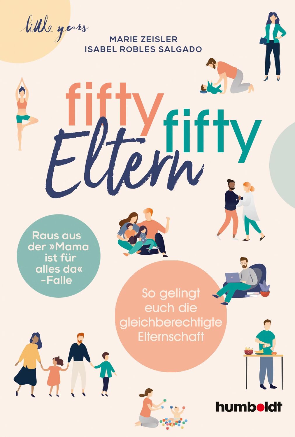 Cover: 9783842616417 | Fifty-fifty-Eltern | Marie Zeisler (u. a.) | Taschenbuch | 176 S.