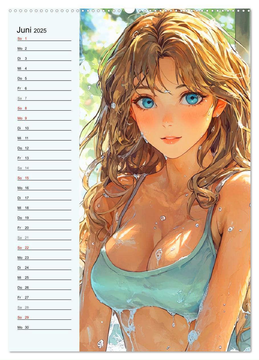 Bild: 9783457204931 | Manga Erotik. Sexy Cartoon-Girls (hochwertiger Premium Wandkalender...