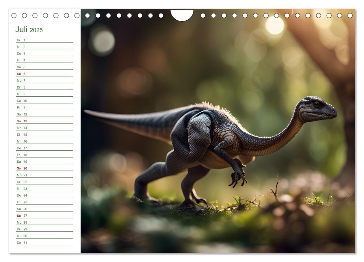 Bild: 9783383846519 | KI Dinosaurier - Herrscher der Lüfte, Land und Meer (Wandkalender...