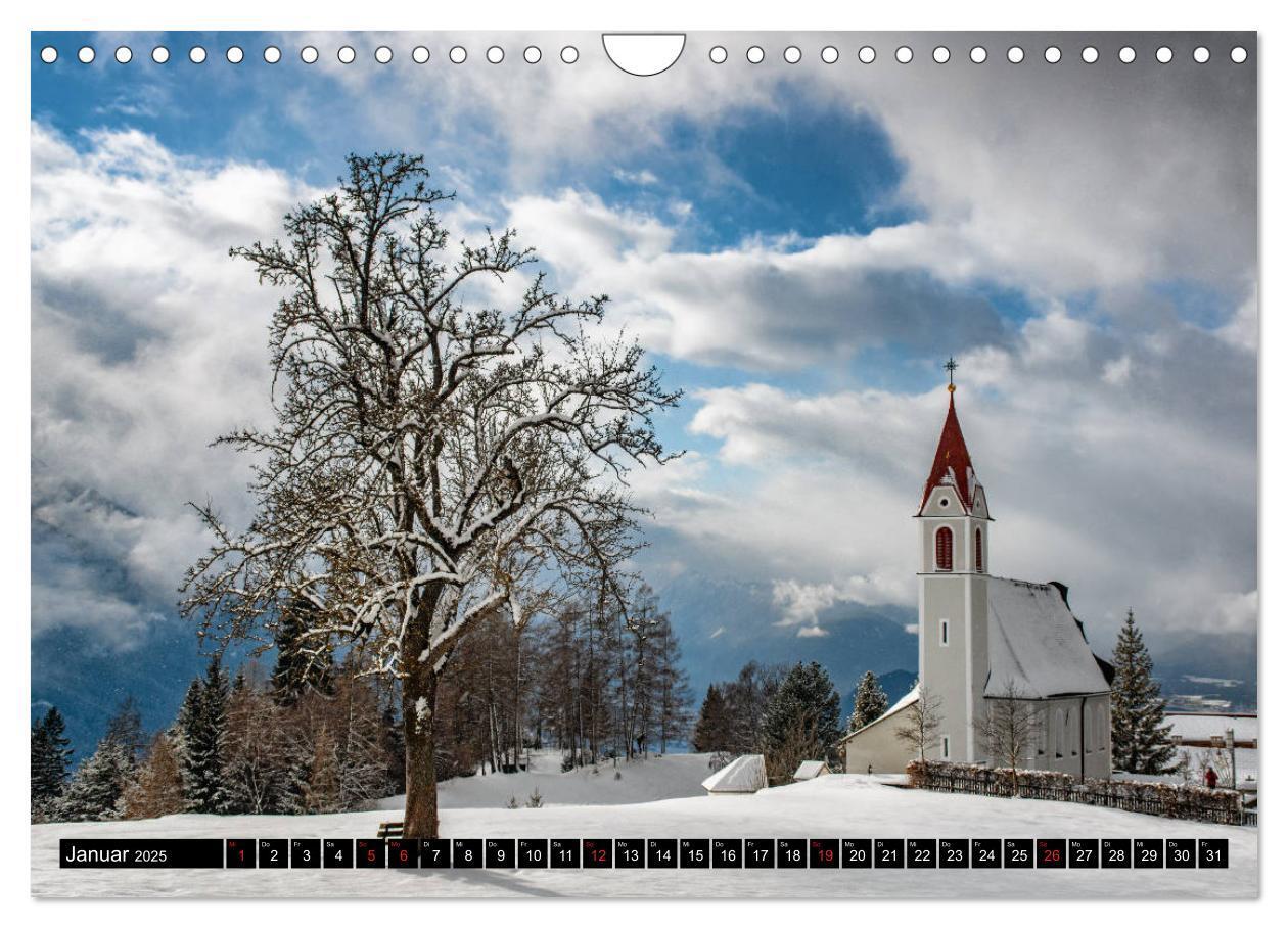 Bild: 9783435123476 | Tirol - Das Land in den Bergen (Wandkalender 2025 DIN A4 quer),...