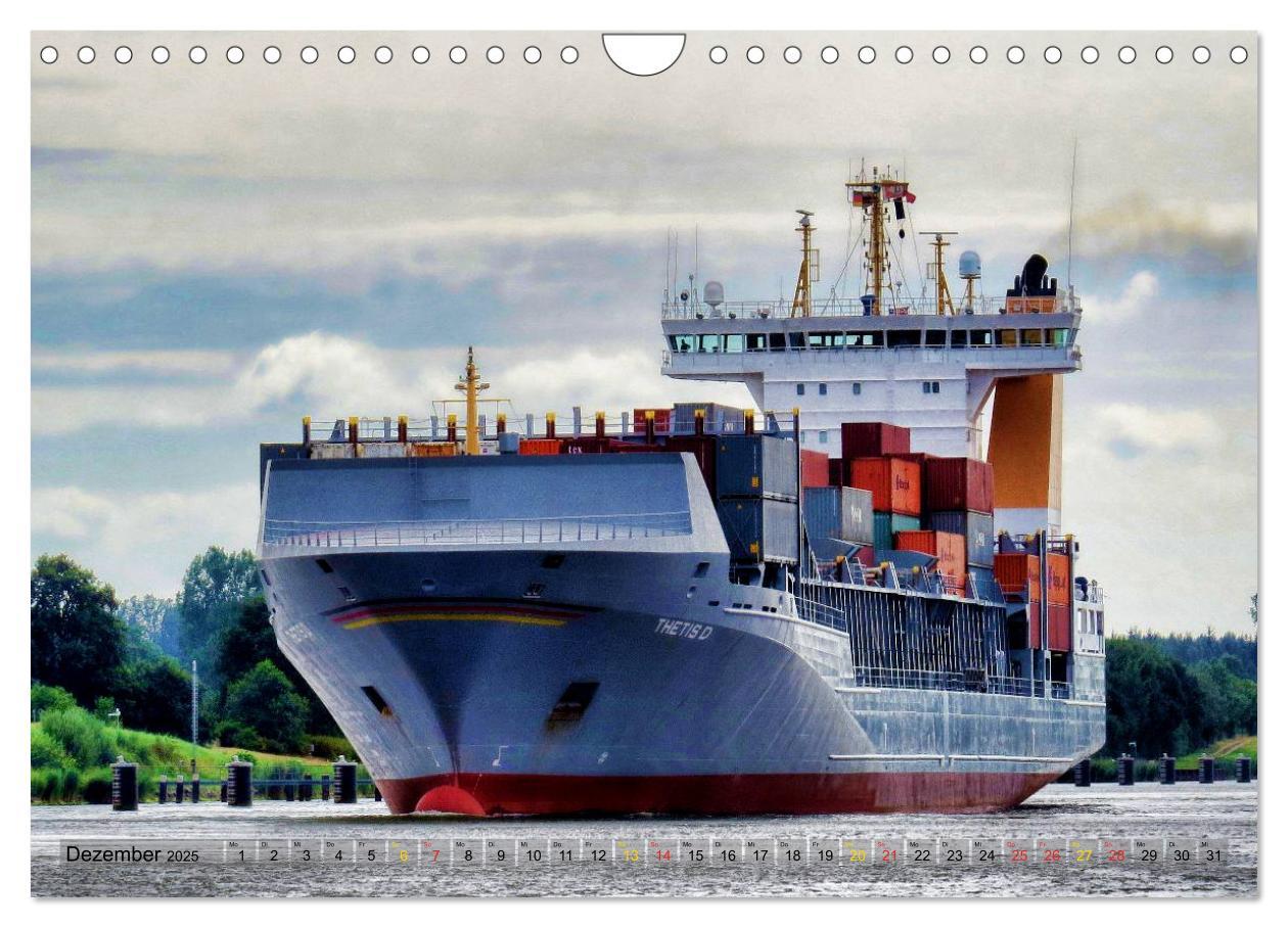 Bild: 9783435591770 | Transportschiffe Giganten der Meere (Wandkalender 2025 DIN A4...