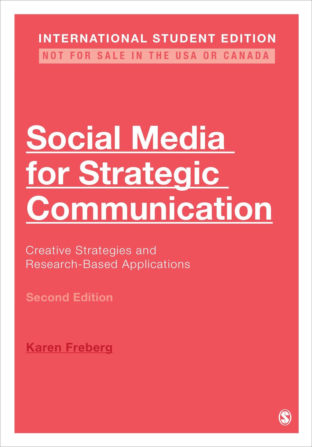 Cover: 9781071852514 | Social Media for Strategic Communication - International Student...