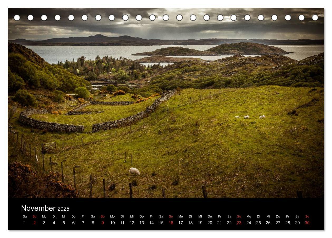 Bild: 9783435538416 | Die Highlands - Schottlands rauher Nordwesten (Tischkalender 2025...