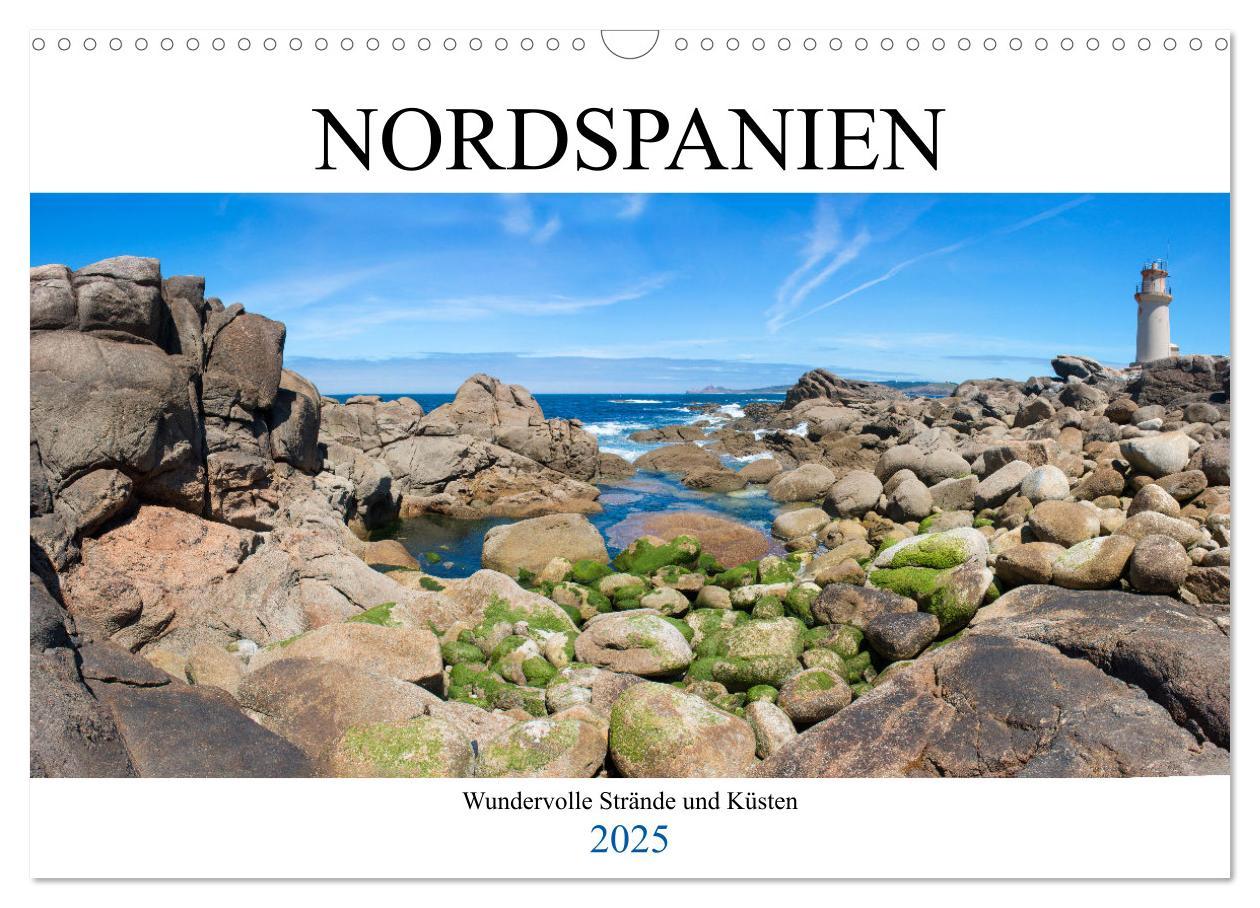 Cover: 9783435105793 | Nordspanien - Wundervolle Strände und Küsten (Wandkalender 2025 DIN...