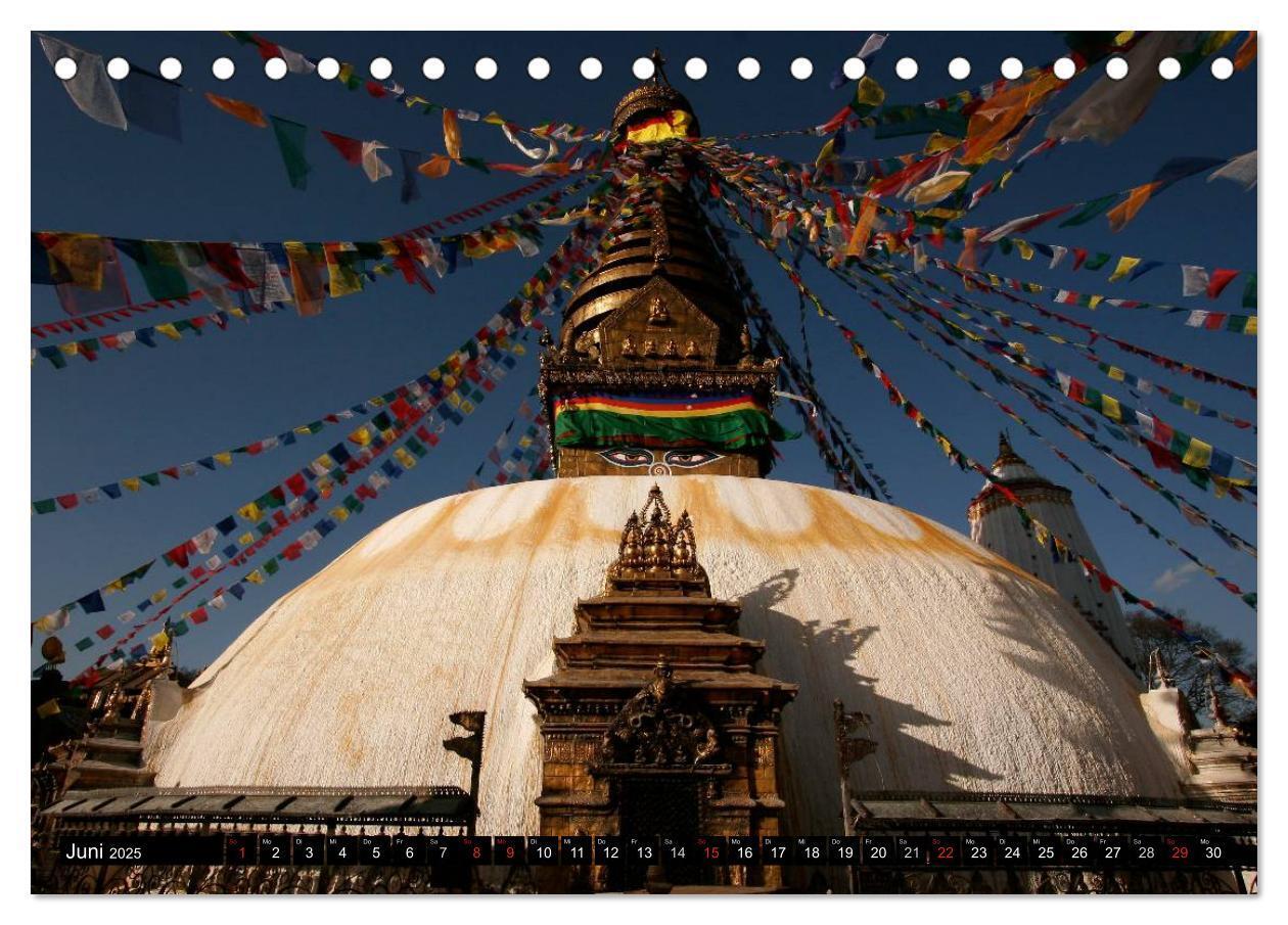 Bild: 9783435723492 | Nepal (Tischkalender 2025 DIN A5 quer), CALVENDO Monatskalender | 2025