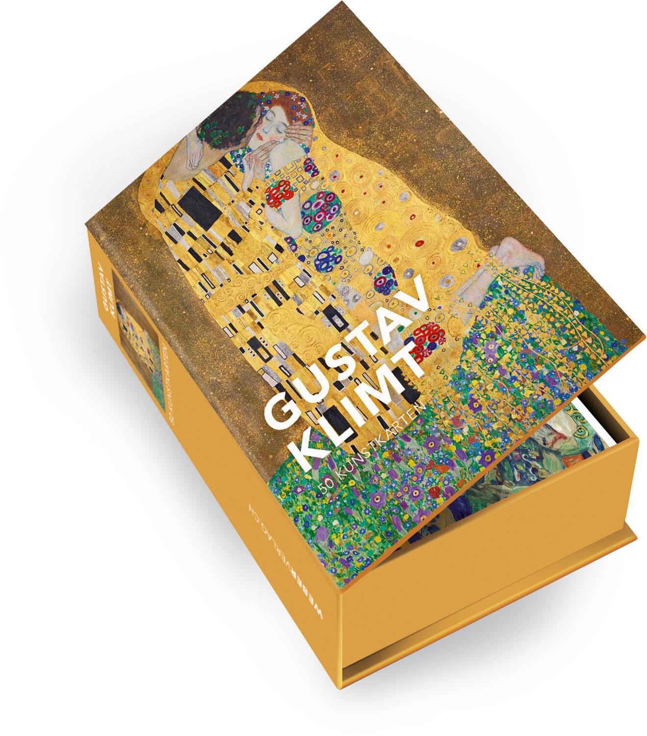 Cover: 9783038184355 | Kunstkartenbox Gustav Klimt | 50 Kunstkarten | Taschenbuch | Deutsch