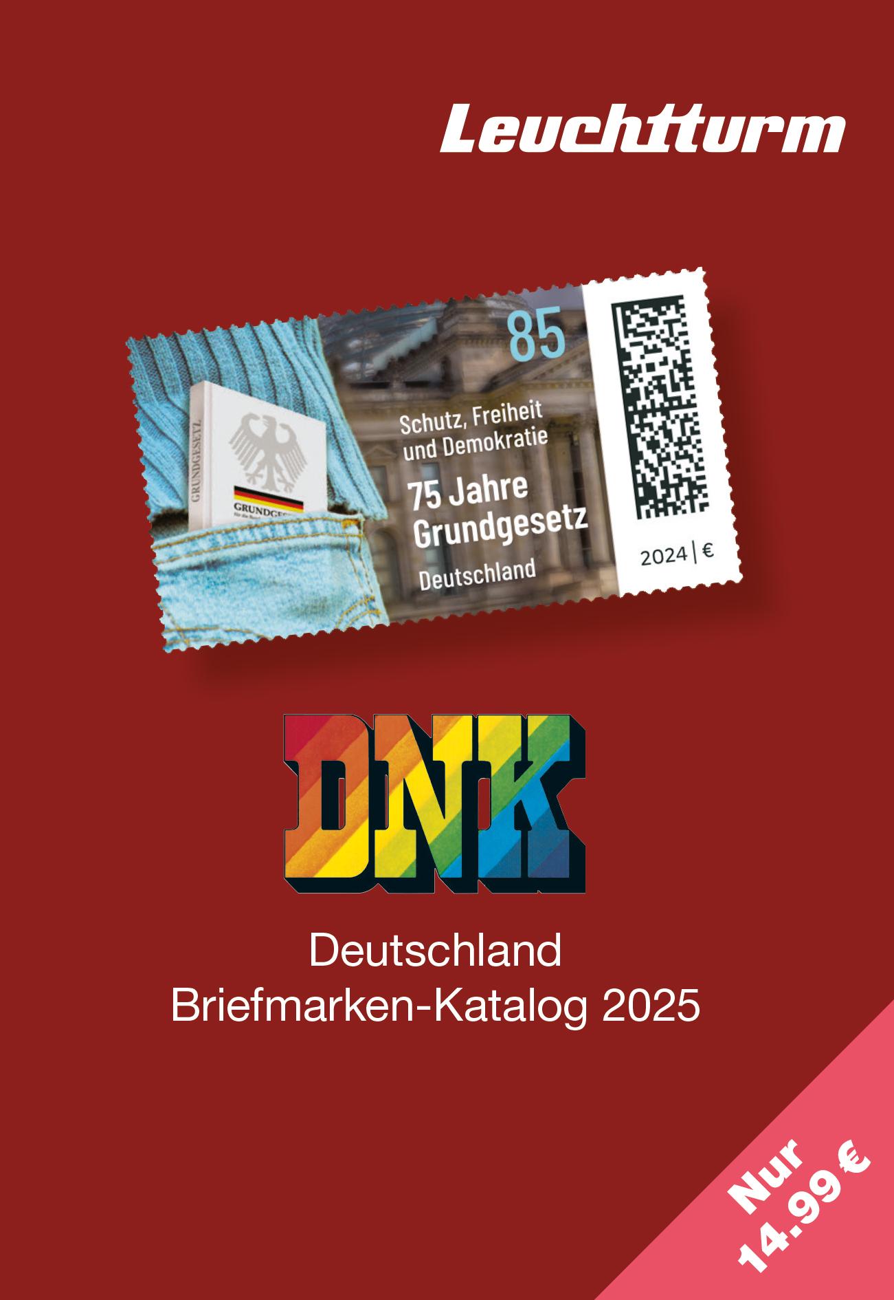 Cover: 9783947701933 | DNK 2025 - Deutscher Briefmarkenkatalog 2025 | Kg | Buch | 896 S.