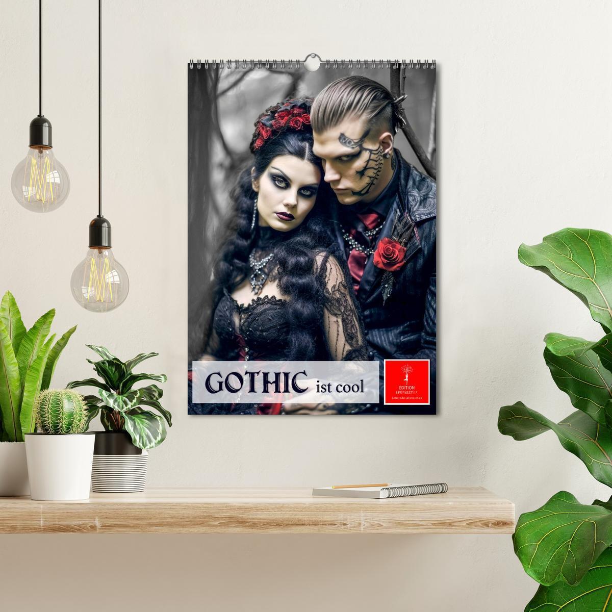 Bild: 9783435865895 | Gothic ist cool (Wandkalender 2025 DIN A3 hoch), CALVENDO...