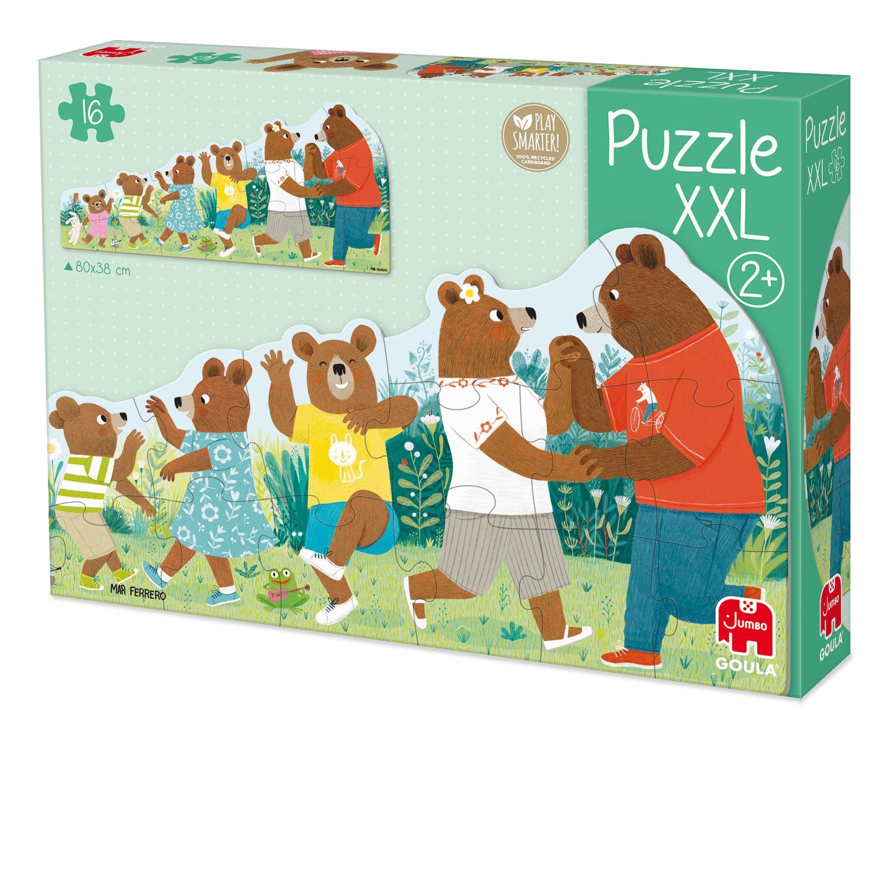 Bild: 8410446552667 | GOULA XXL-Puzzle Bärenfamilie | Spiel | 55266 | Deutsch | 2022 | Jumbo