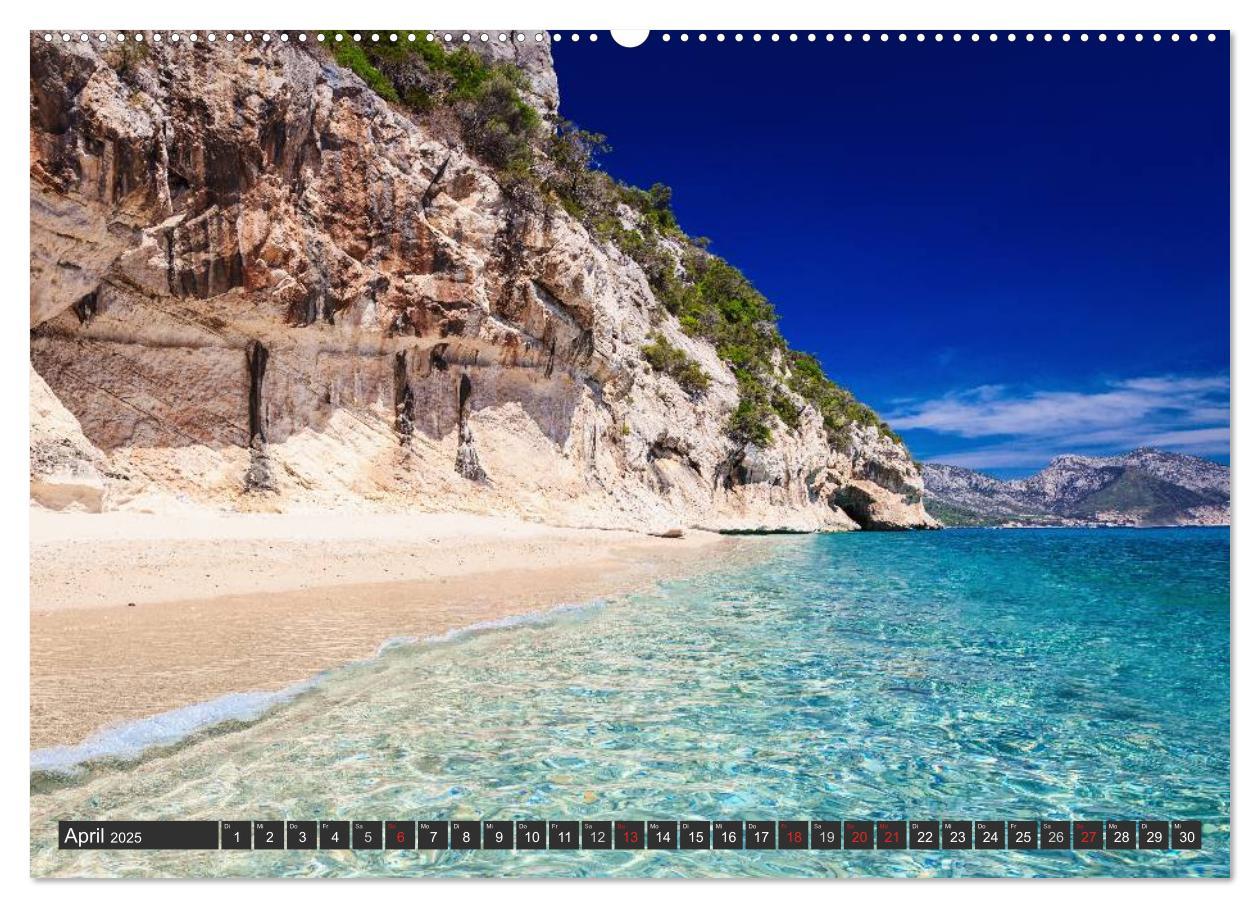 Bild: 9783435411917 | Sardinien - Traumstrände am Mittelmeer (Wandkalender 2025 DIN A2...