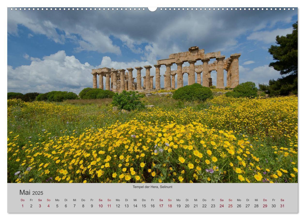 Bild: 9783435354757 | Sizilien 2025 (Wandkalender 2025 DIN A2 quer), CALVENDO Monatskalender