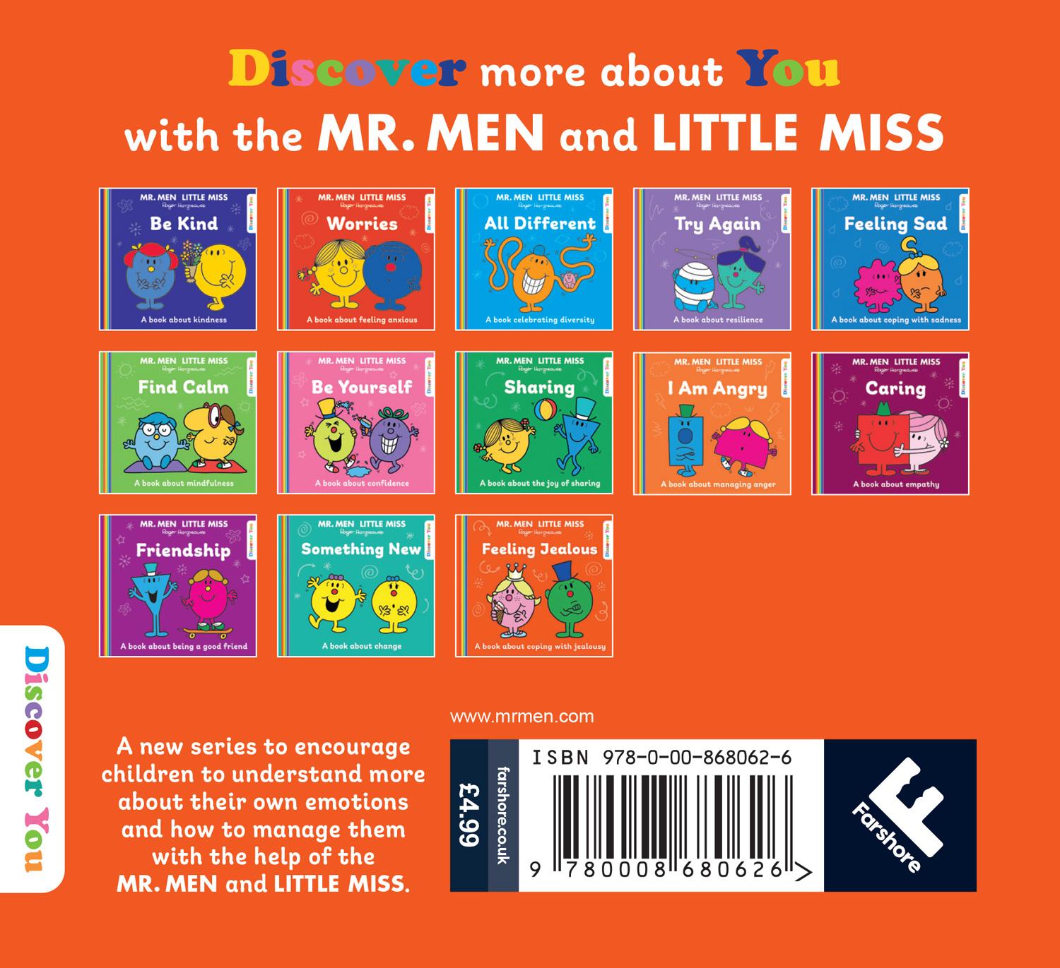 Rückseite: 9780008680626 | Mr. Men Little Miss: Feeling Jealous | Roger Hargreaves | Taschenbuch