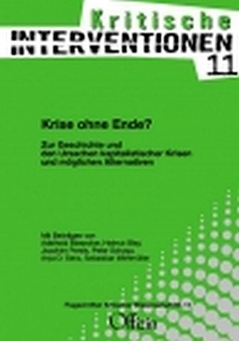 Cover: 9783930345861 | Krise ohne Ende? | Adelheid Biesecker | Taschenbuch | 96 S. | Deutsch