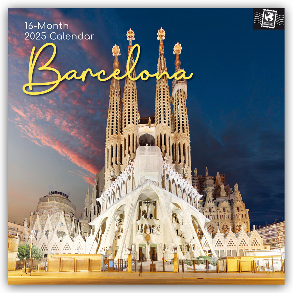 Cover: 9781837889198 | Barcelona 2025 - 16-Monatskalender | Gifted Stationery Co. Ltd | 14 S.