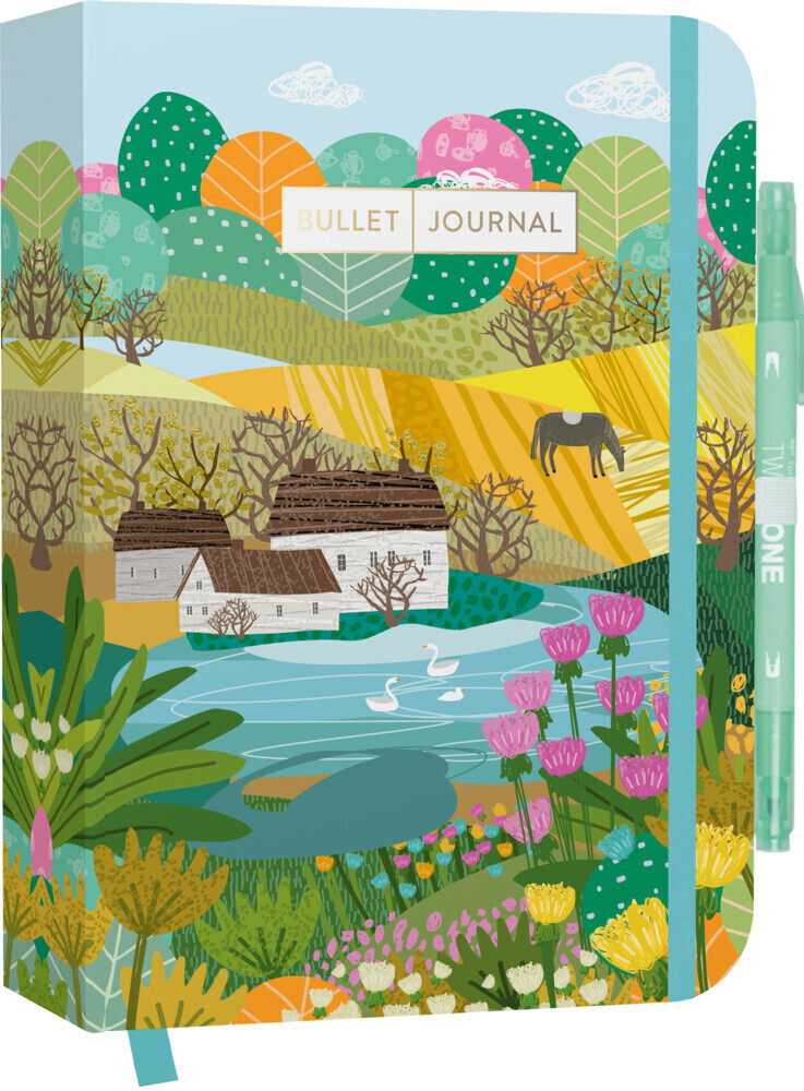 Cover: 4260478341401 | Bullet Journal "Nature Love" mit original Tombow TwinTone Dual-Tip...