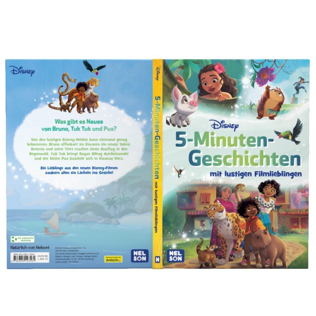 Bild: 9783845123561 | Disney Vorlesebuch: Disney: 5-Minuten-Geschichten mit lustigen...