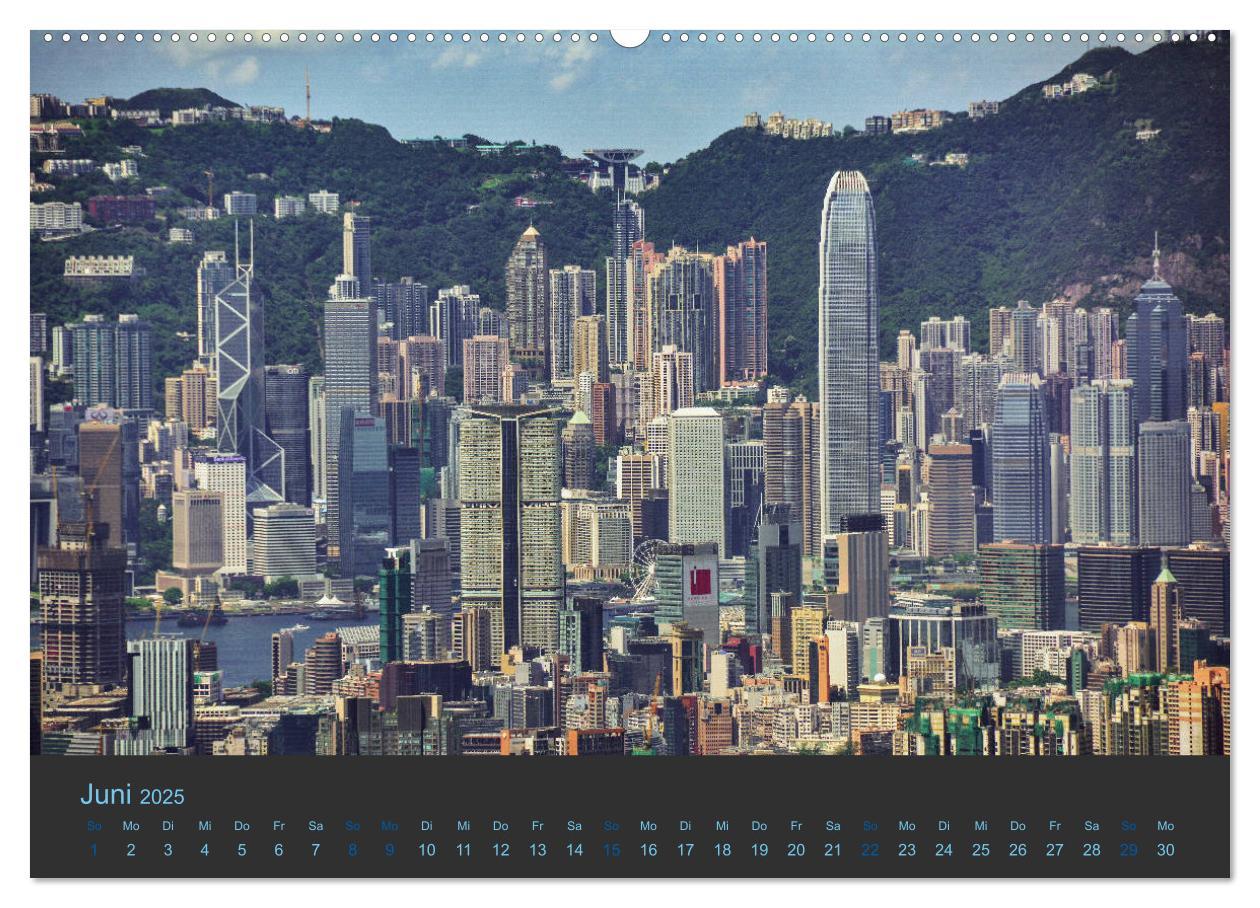 Bild: 9783435386468 | Hong Kong - Skylines (Wandkalender 2025 DIN A2 quer), CALVENDO...