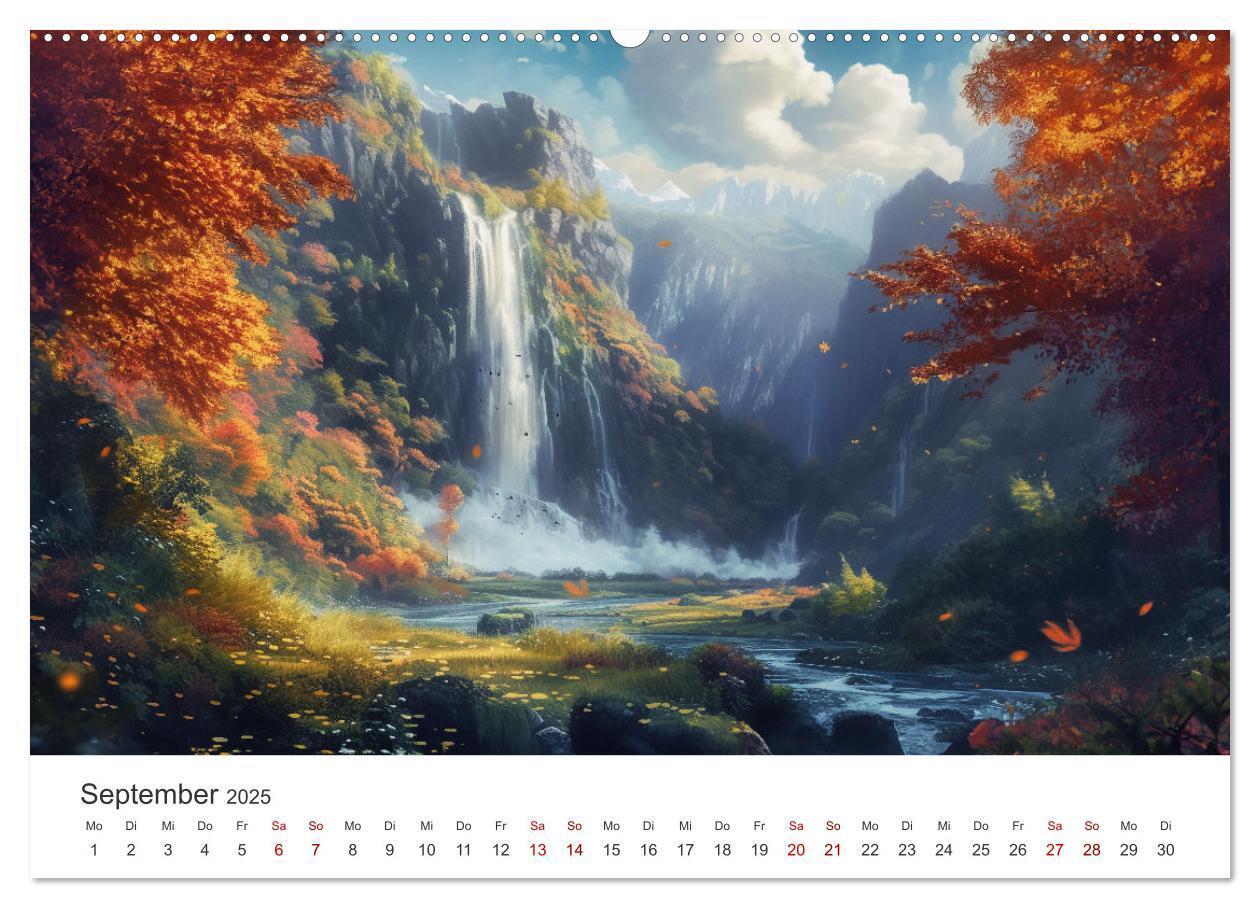 Bild: 9783383786181 | Anime - Welten: Eine Reise durch verträumte Welten (Wandkalender...