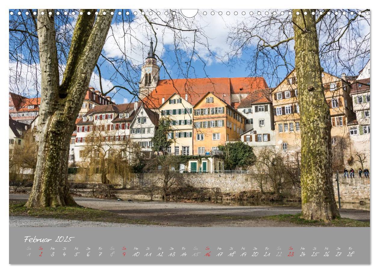 Bild: 9783435571512 | Zwölf Monate in Tübingen (Wandkalender 2025 DIN A3 quer), CALVENDO...