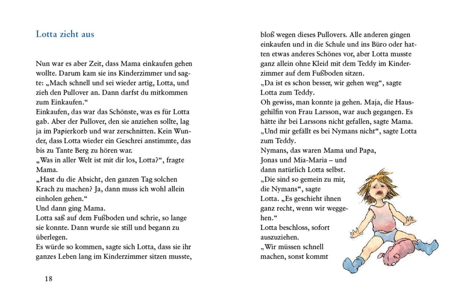 Bild: 9783789141324 | Lotta zieht um | Astrid Lindgren | Buch | Krachmacherstraße | 64 S.