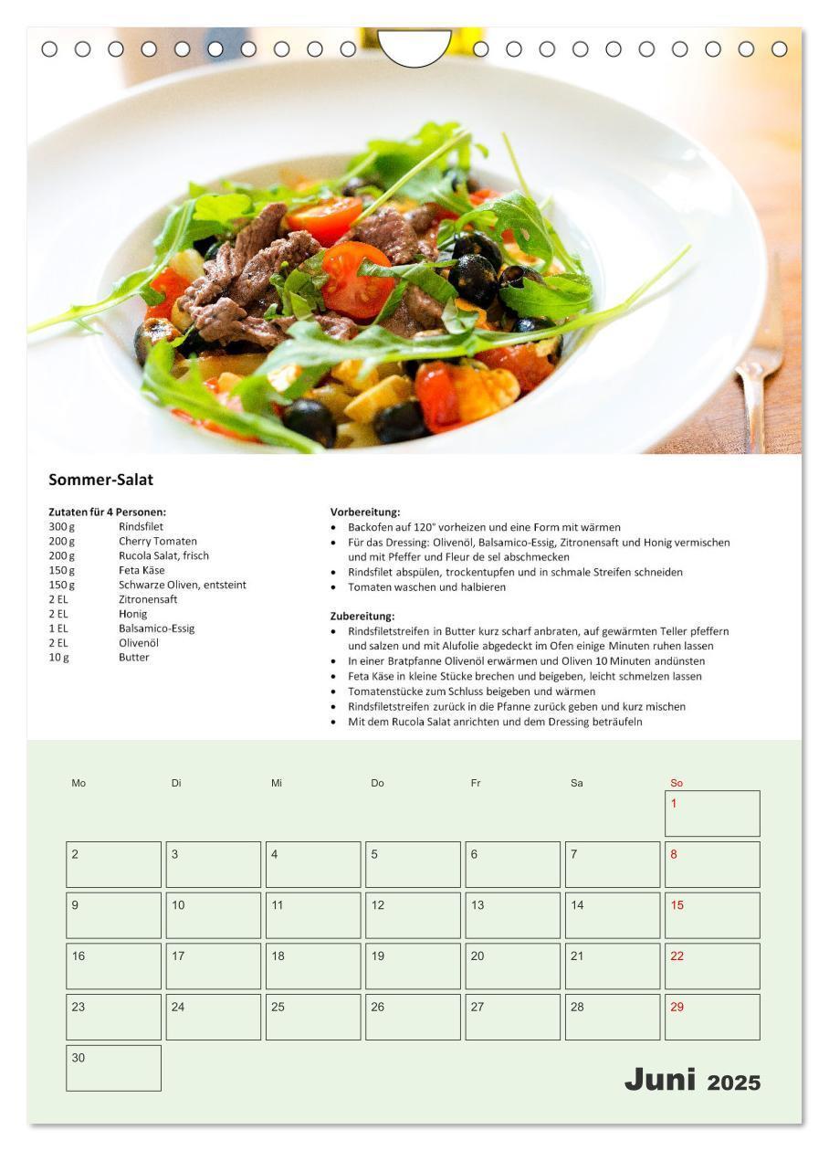 Bild: 9783435932573 | Der tolle Rezeptkalender (Wandkalender 2025 DIN A4 hoch), CALVENDO...