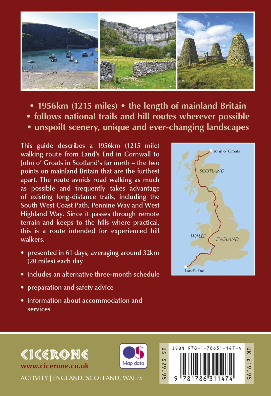 Rückseite: 9781786311474 | Walking the End to End Trail | Land's End to John o' Groats on foot