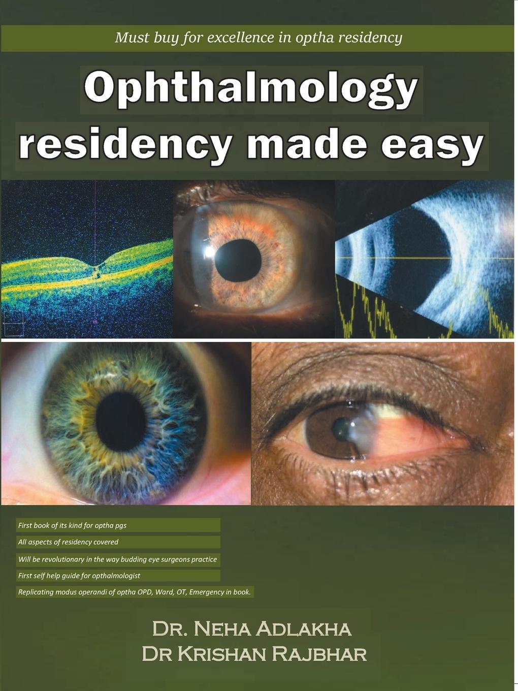 Cover: 9789389774887 | OPHTHALMOLOGY RESIDENCY MADE EASY | Neha Adlakha (u. a.) | Taschenbuch