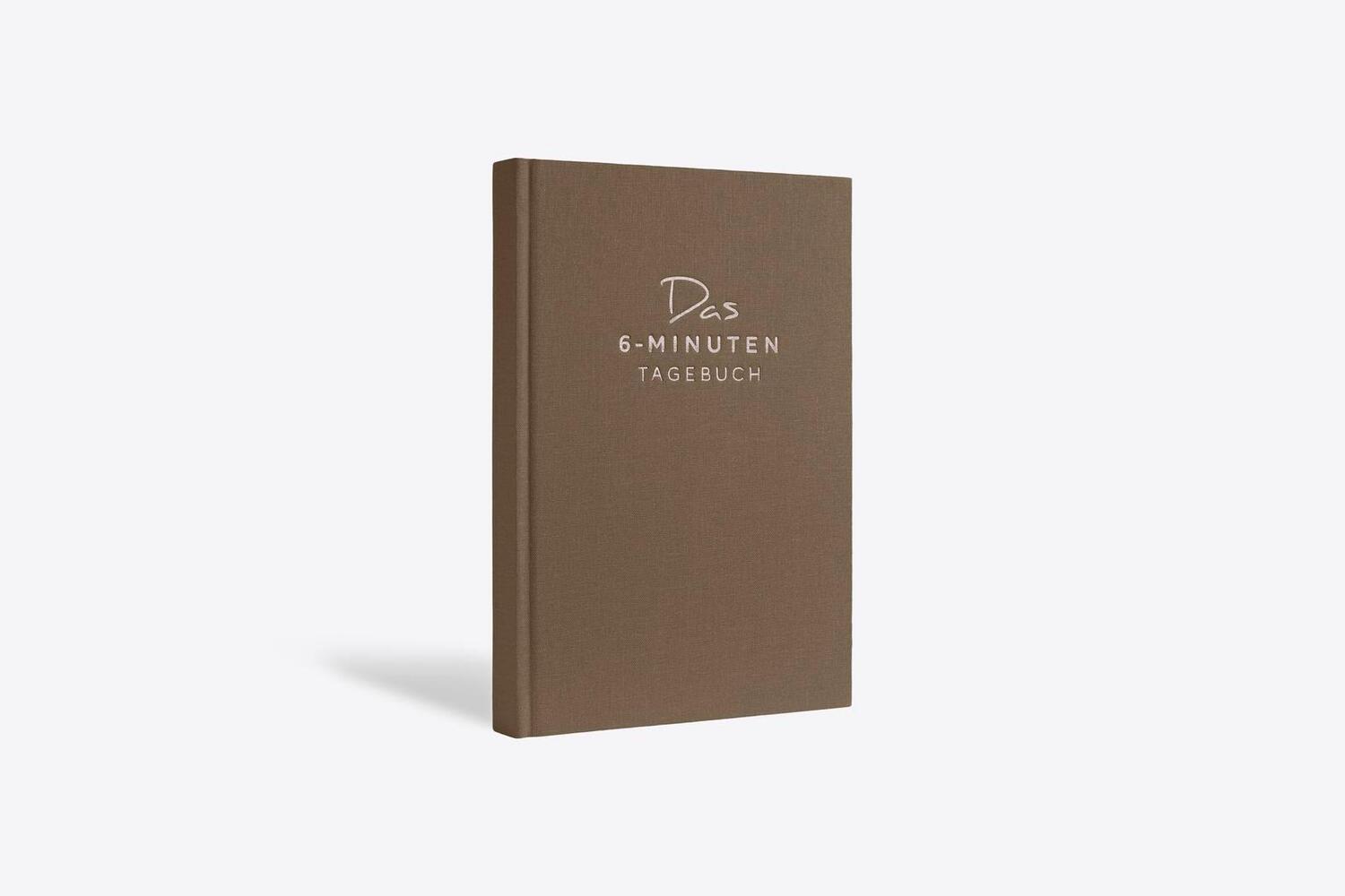 Bild: 9783499633874 | Das 6-Minuten-Tagebuch (pfefferbraun) | Dominik Spenst | Buch | 288 S.