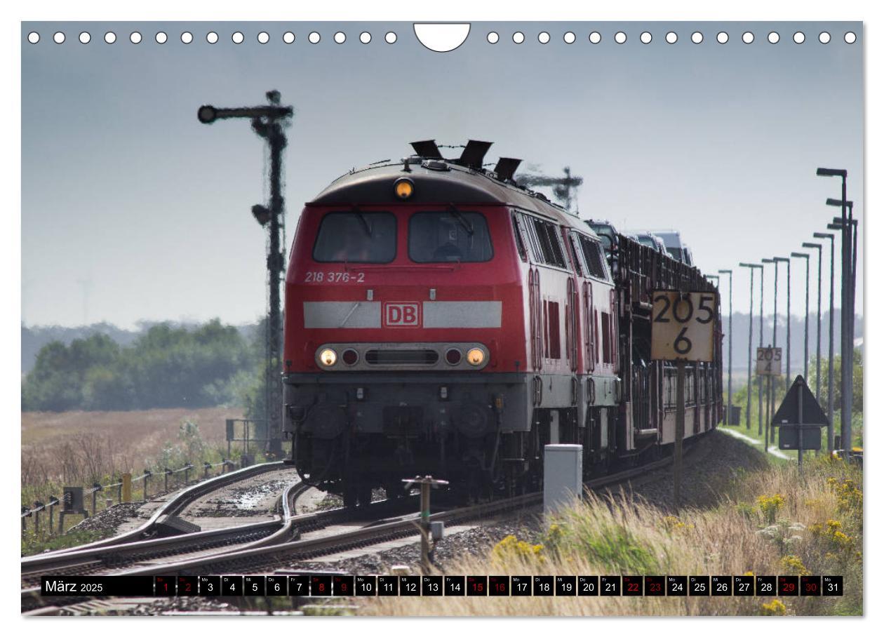 Bild: 9783435420544 | Die Marschbahn (Wandkalender 2025 DIN A4 quer), CALVENDO...