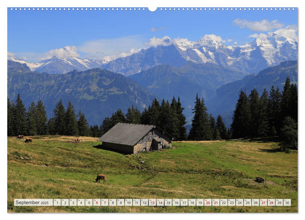 Bild: 9783435346172 | Bergblicke der Schweiz (hochwertiger Premium Wandkalender 2025 DIN...