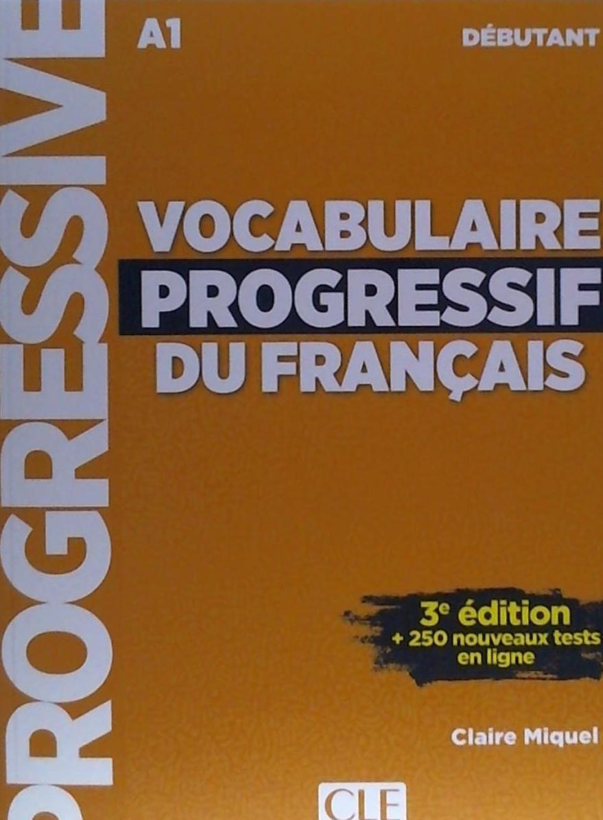 Cover: 9782090380170 | Vocabulaire progressif du francais - Niveau debutant A1 + CD | Miquel