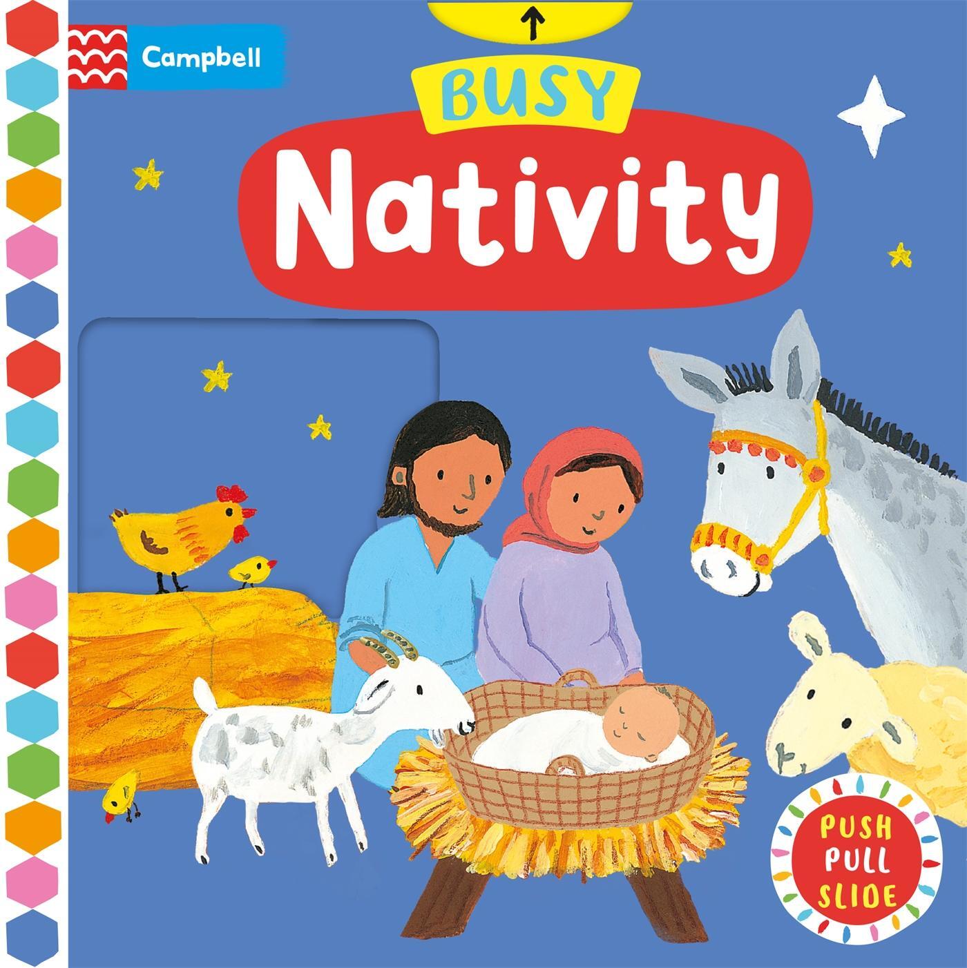 Cover: 9781035004720 | Busy Nativity | Campbell Books | Campbell Busy Books | Papp-Bilderbuch